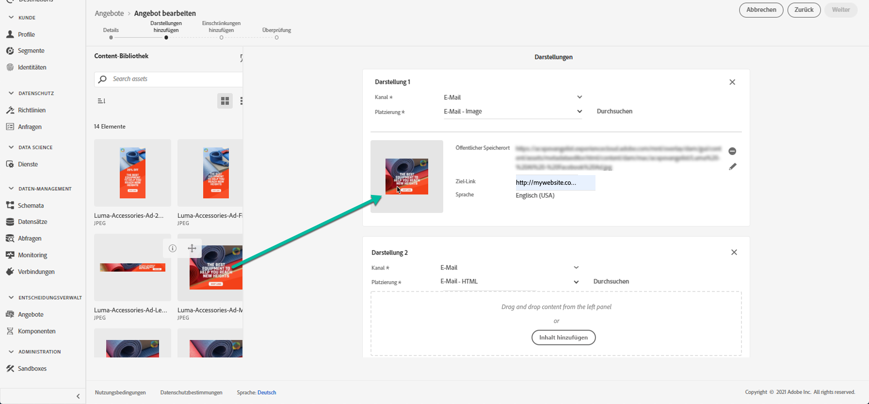 Offer Decisioning UI