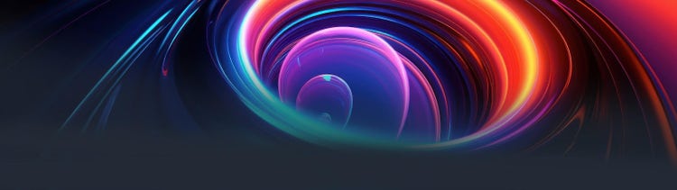 Graphic of sphere with different colours